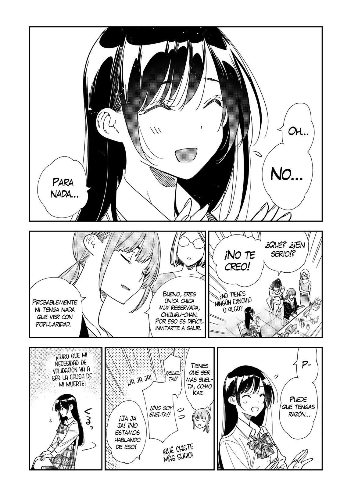 Kanojo, Okarishimasu capítulo 334 página 14