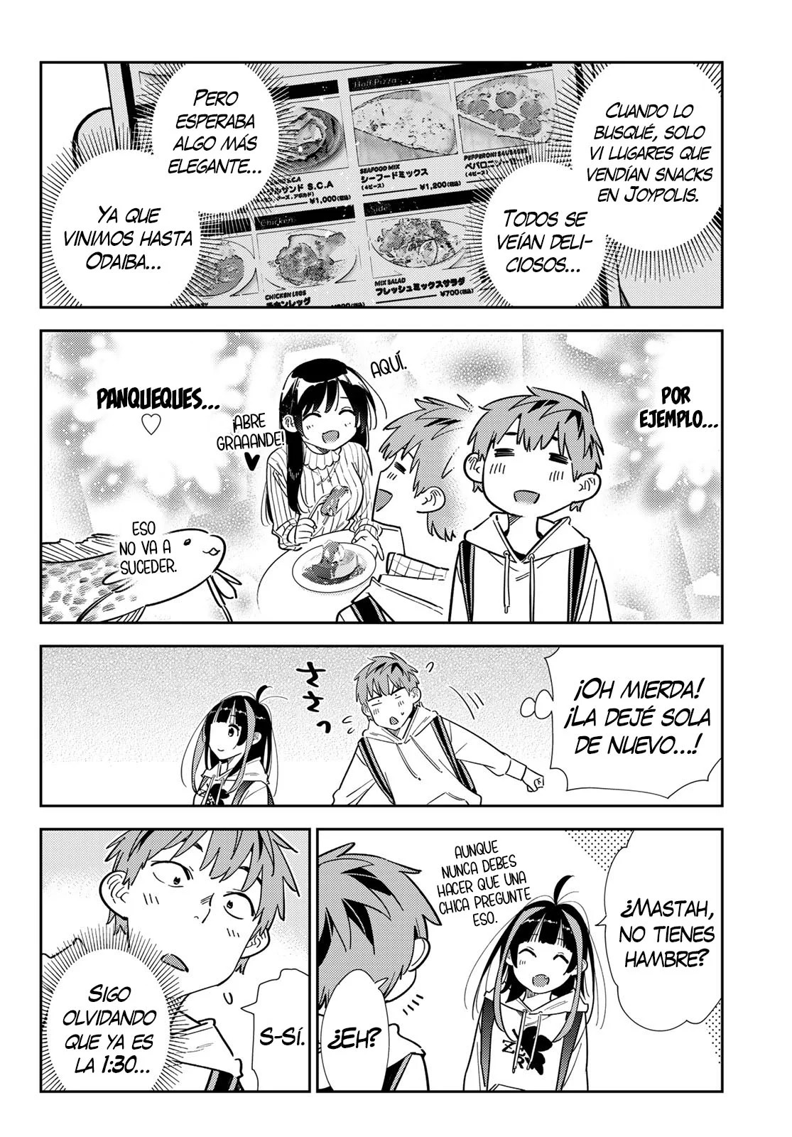 Kanojo, Okarishimasu capítulo 334 página 19