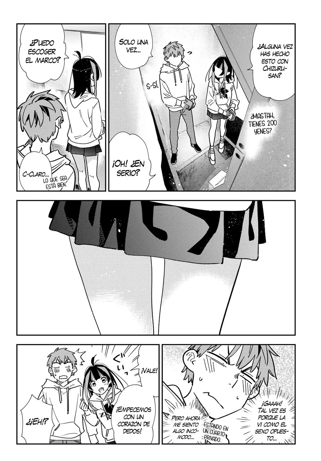 Kanojo, Okarishimasu capítulo 337 página 17