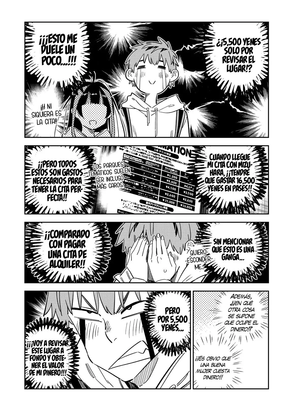 Kanojo, Okarishimasu capítulo 337 página 4