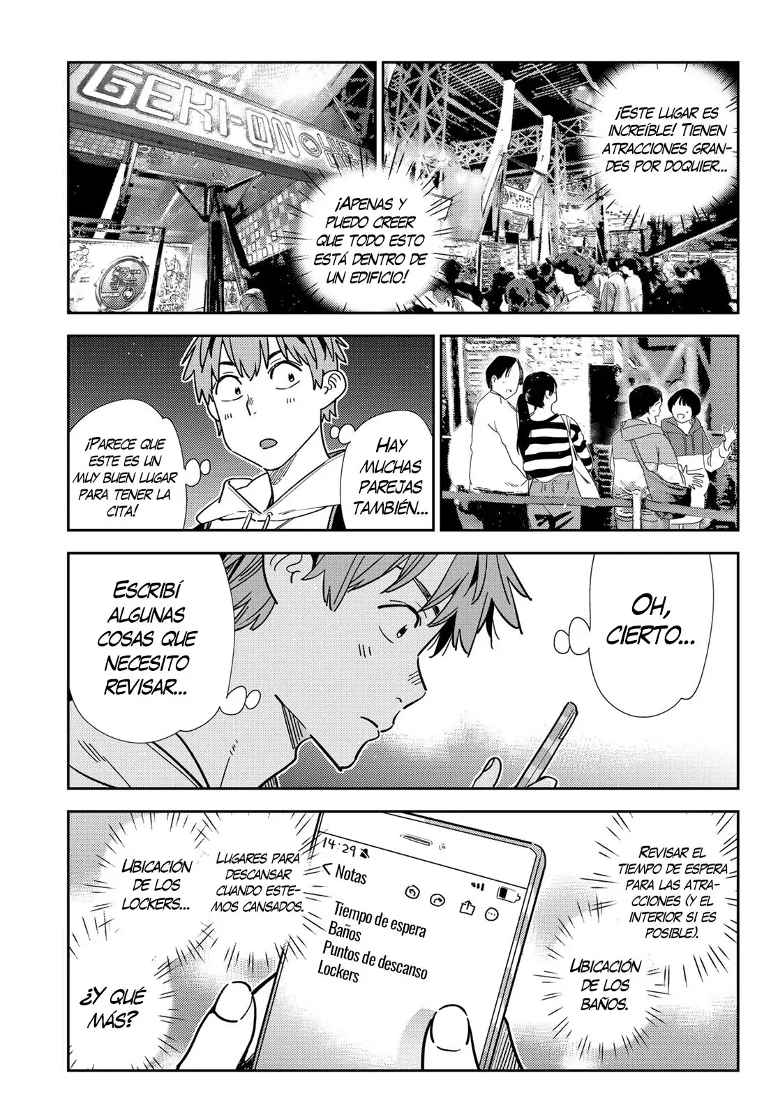 Kanojo, Okarishimasu capítulo 337 página 8