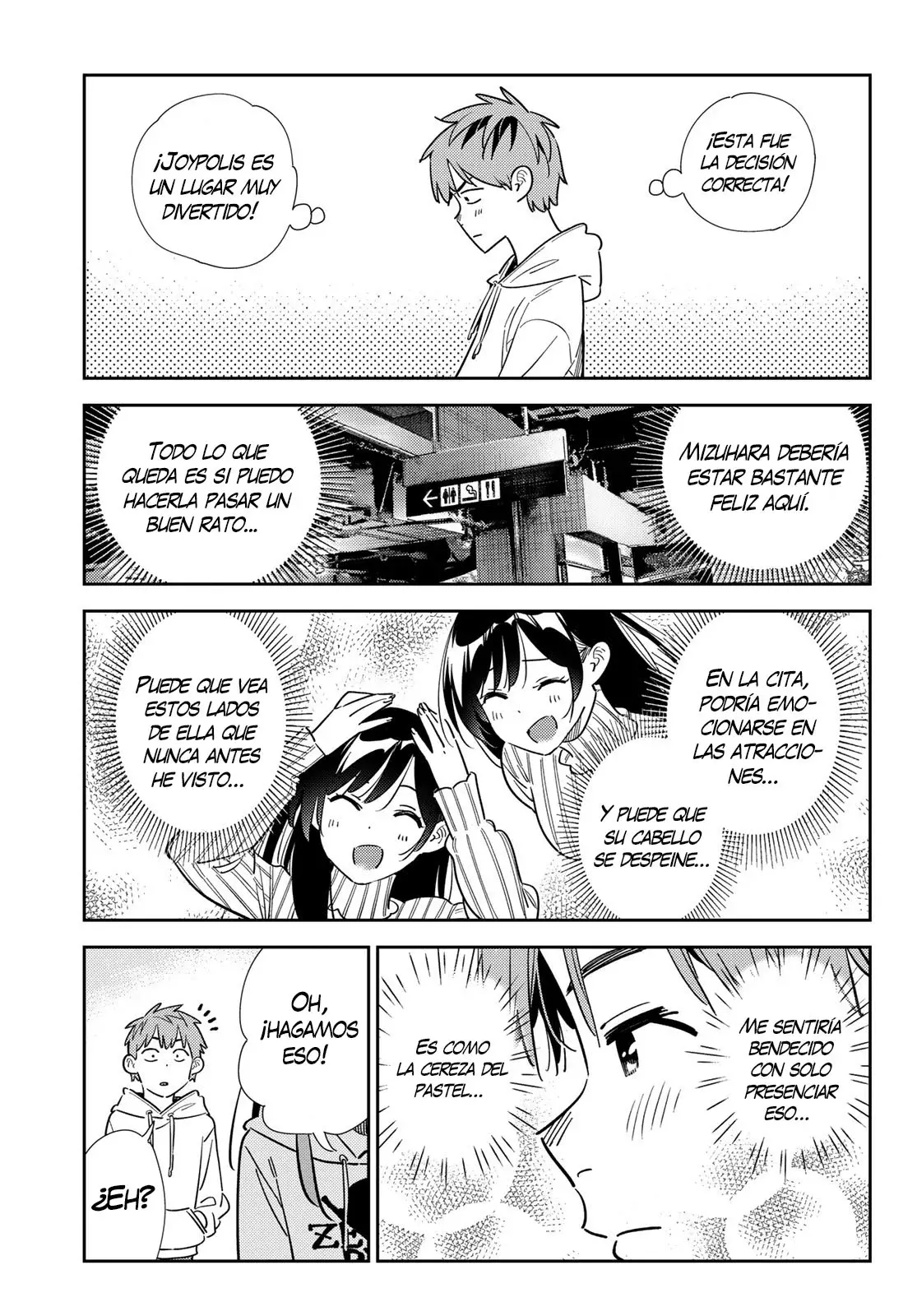 Kanojo, Okarishimasu capítulo 339 página 16