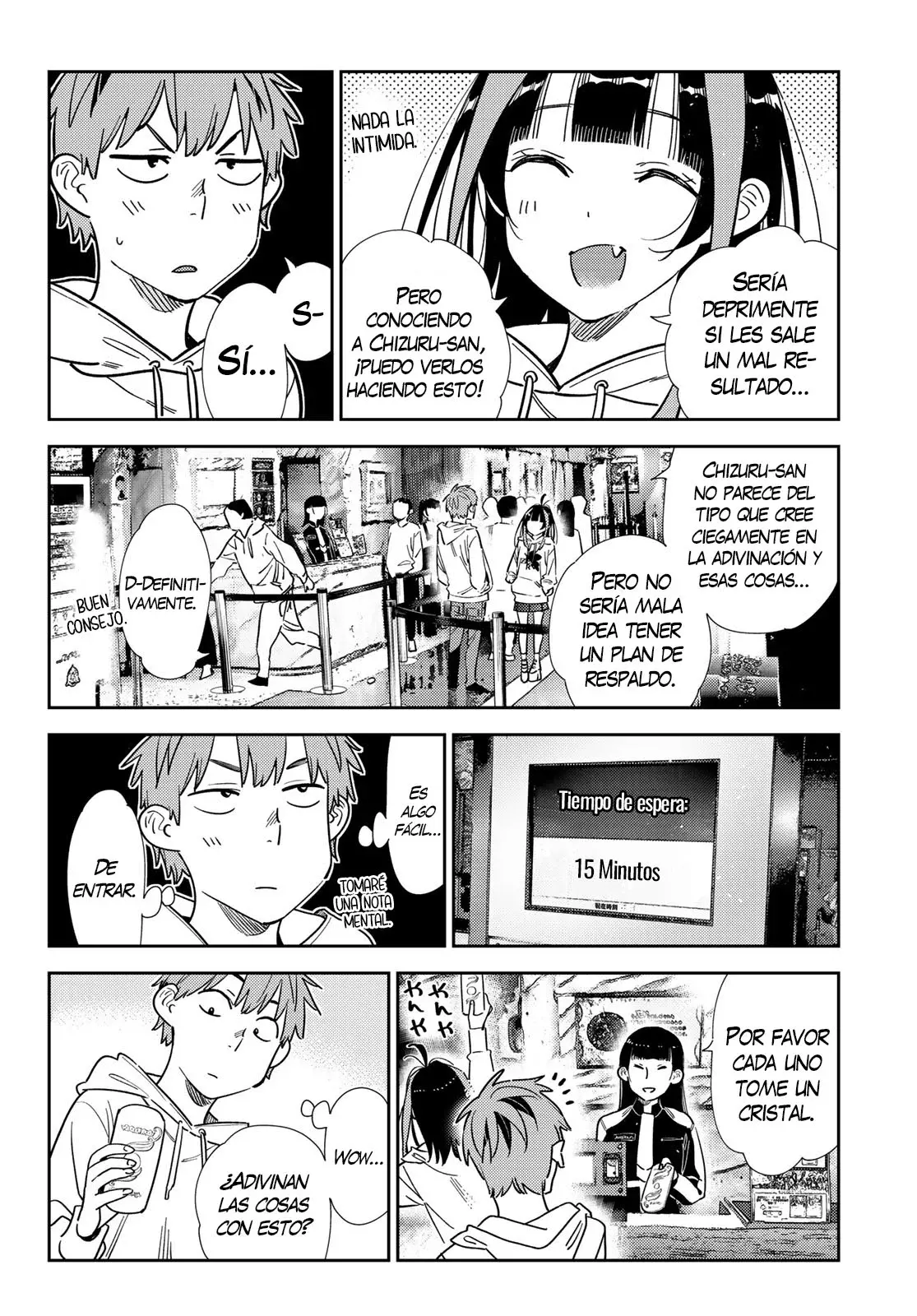 Kanojo, Okarishimasu capítulo 339 página 19