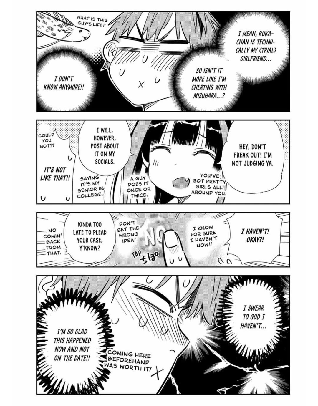 Kanojo, Okarishimasu capítulo 340 página 12