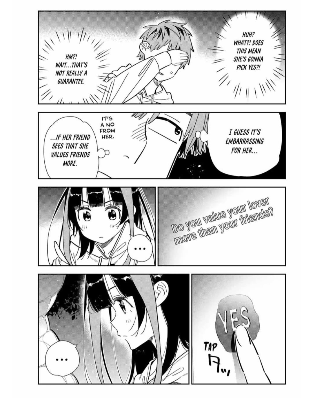 Kanojo, Okarishimasu capítulo 340 página 18