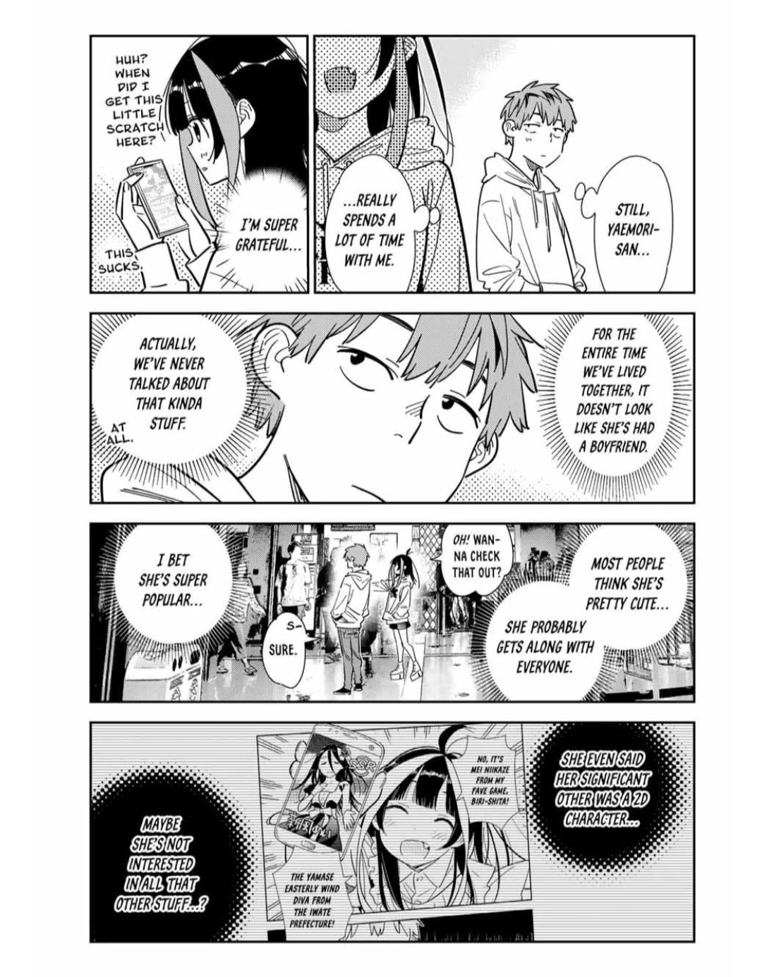Kanojo, Okarishimasu capítulo 340 página 20