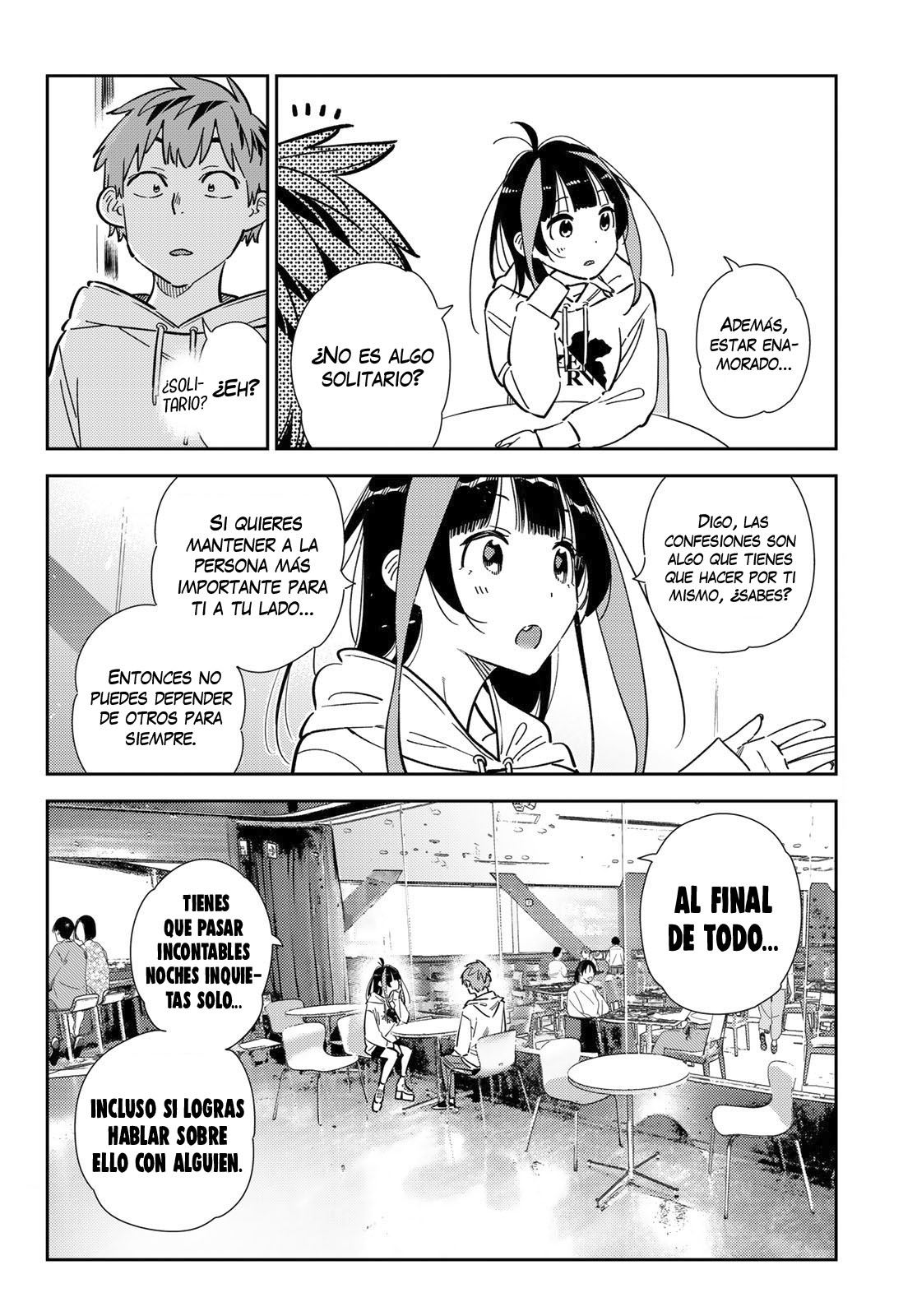 Kanojo, Okarishimasu capítulo 341 página 16