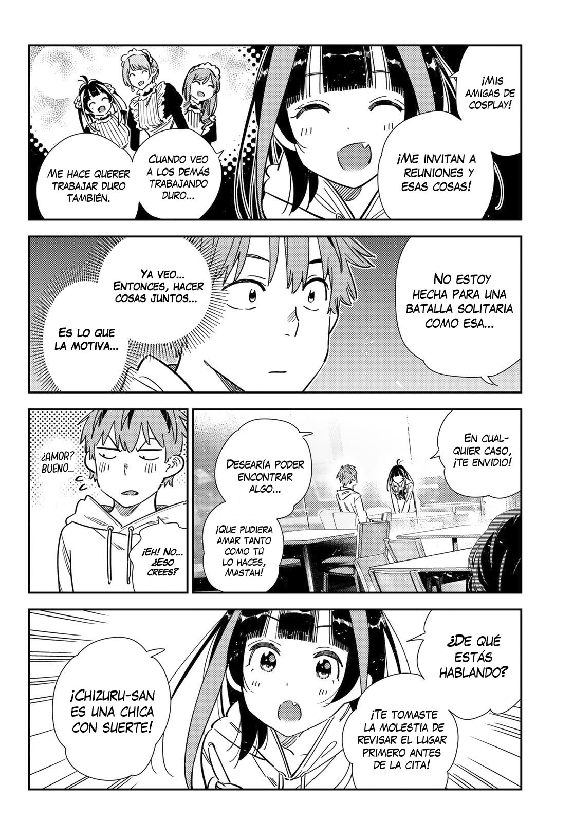 Kanojo, Okarishimasu capítulo 341 página 18