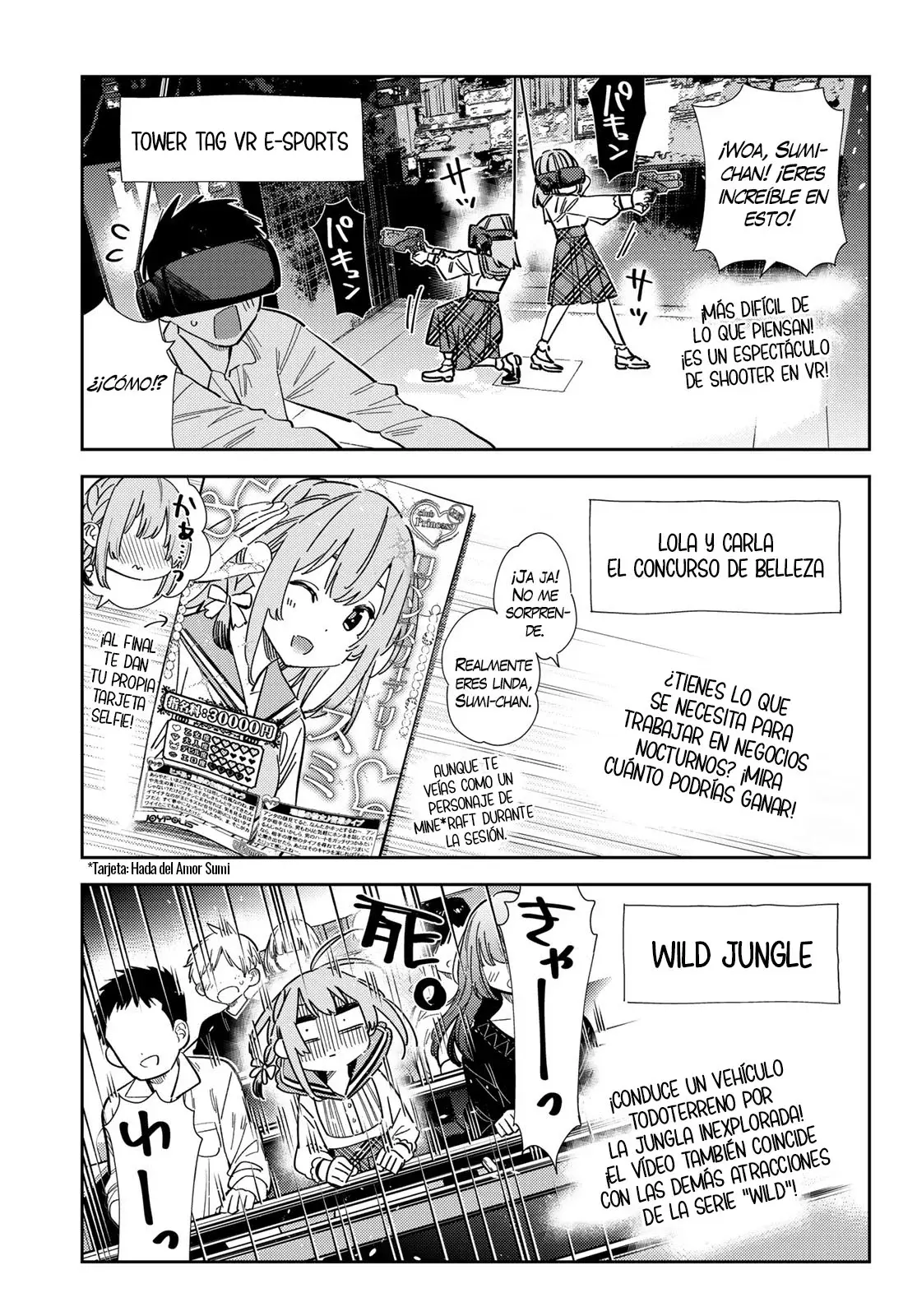 Kanojo, Okarishimasu capítulo 342 página 10