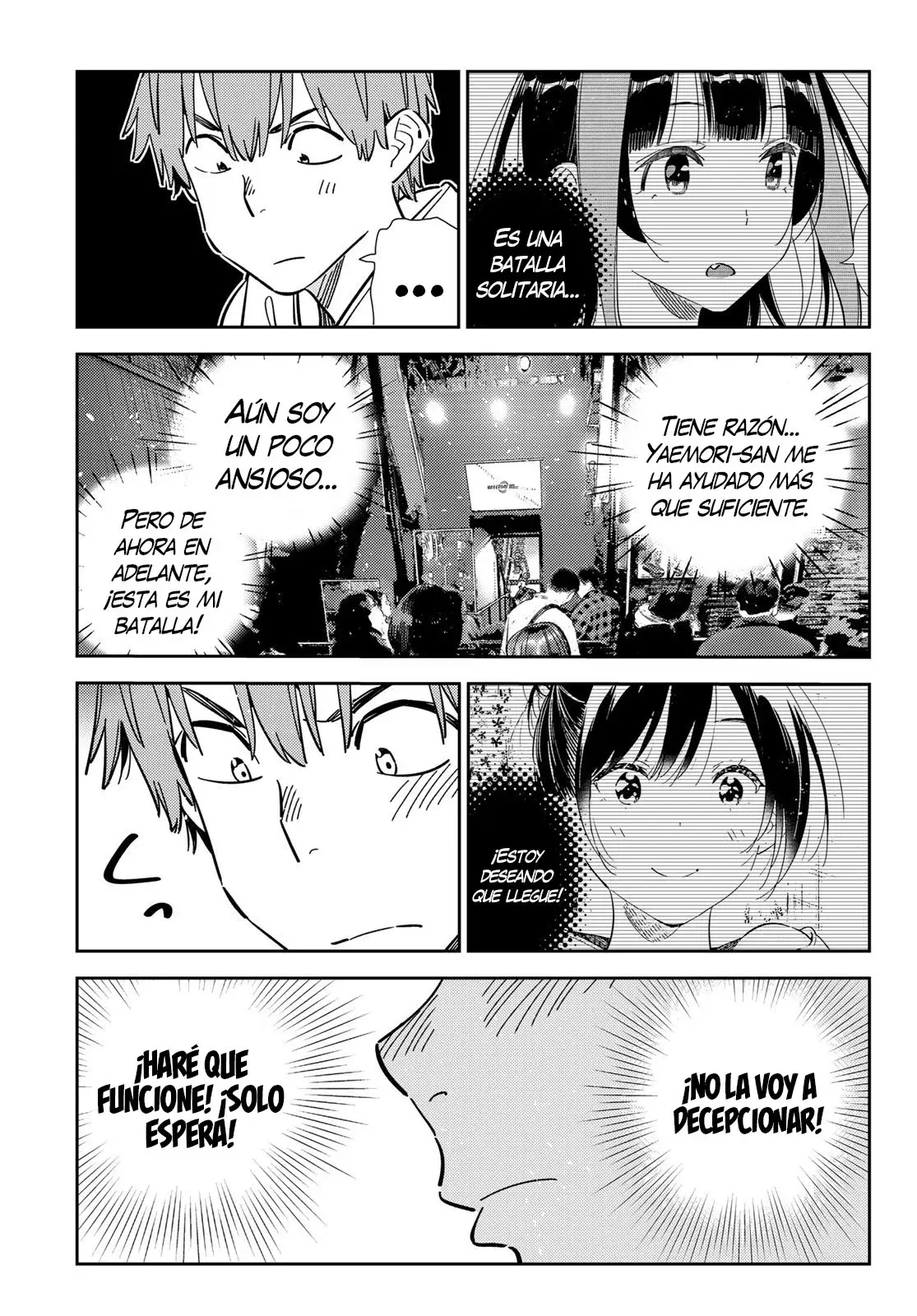 Kanojo, Okarishimasu capítulo 342 página 12