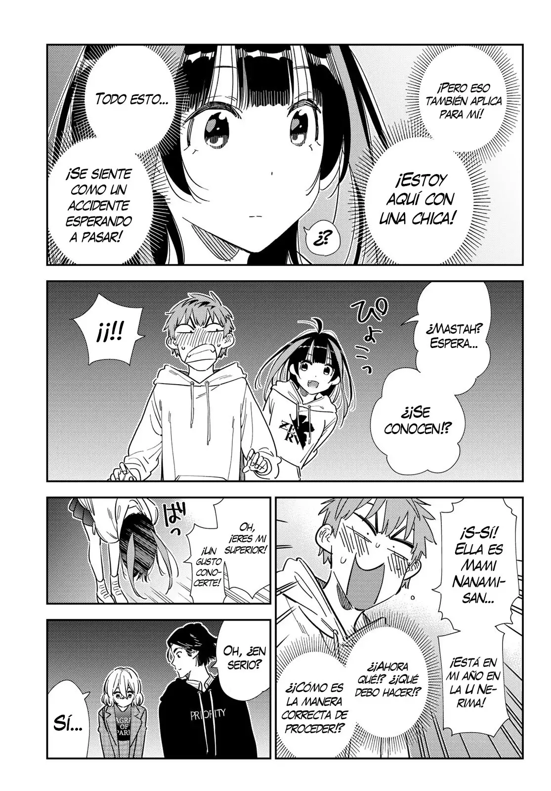 Kanojo, Okarishimasu capítulo 342 página 18