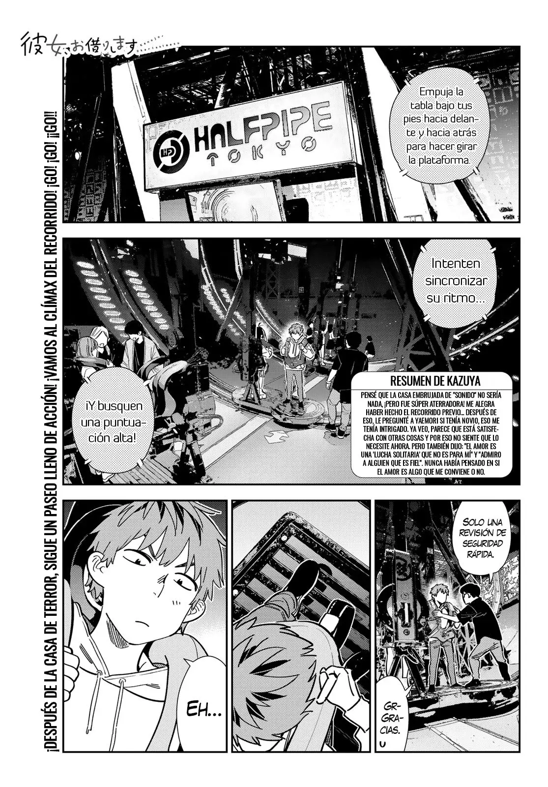 Kanojo, Okarishimasu capítulo 342 página 2