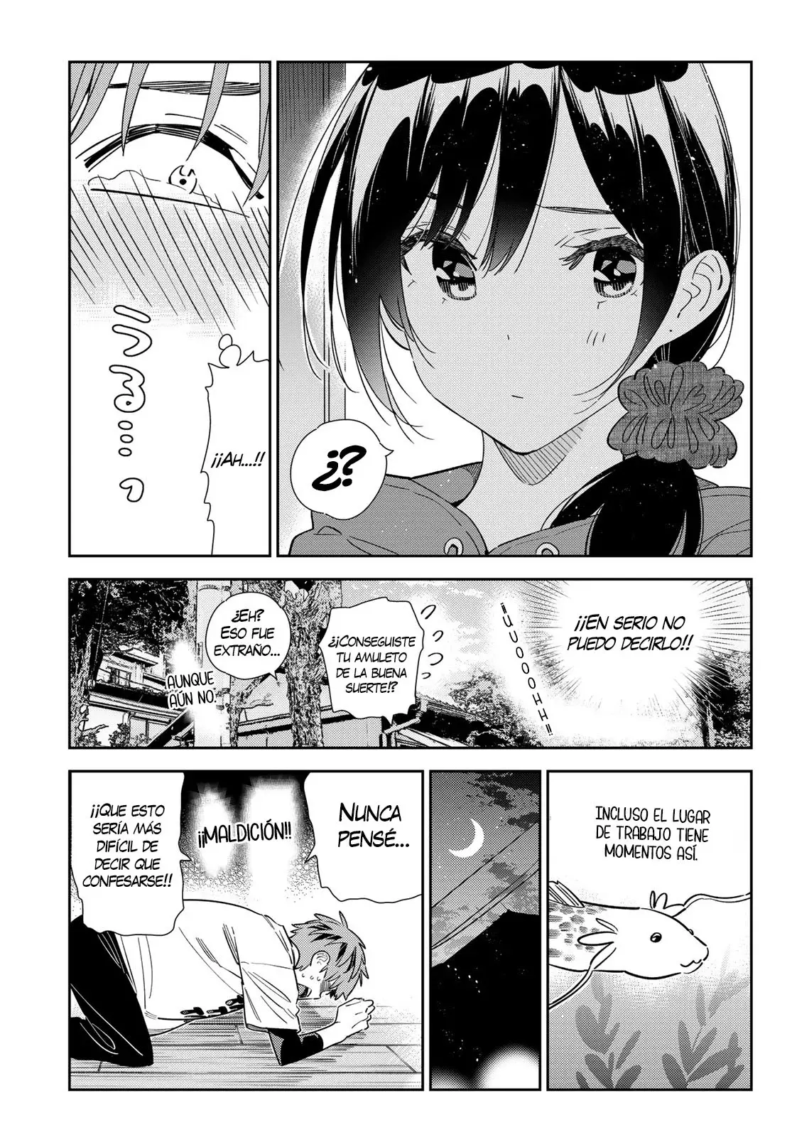 Kanojo, Okarishimasu capítulo 346 página 12