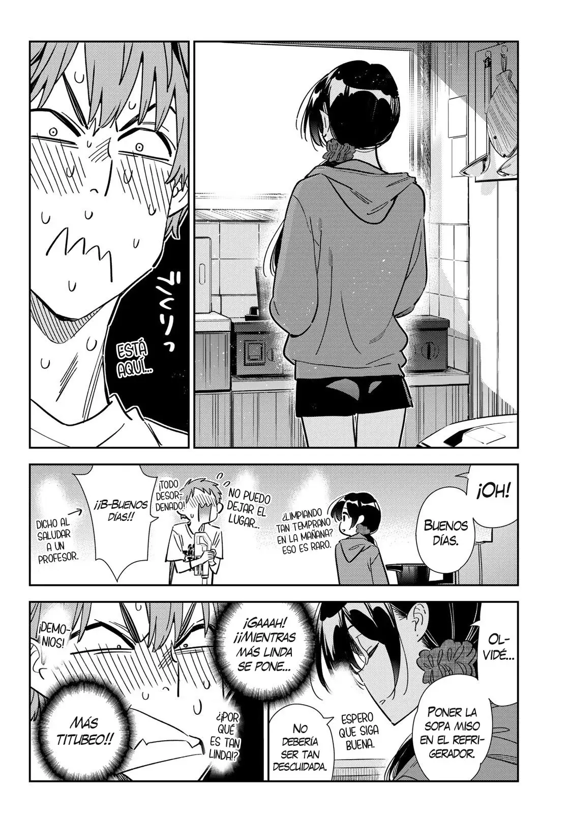 Kanojo, Okarishimasu capítulo 346 página 9