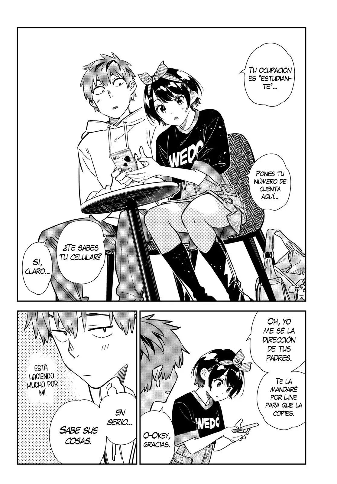 Kanojo, Okarishimasu capítulo 347 página 11