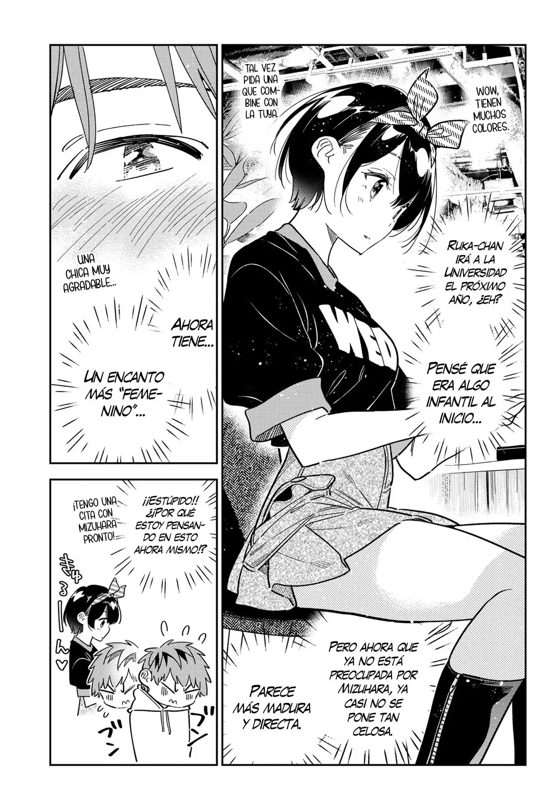 Kanojo, Okarishimasu capítulo 347 página 12