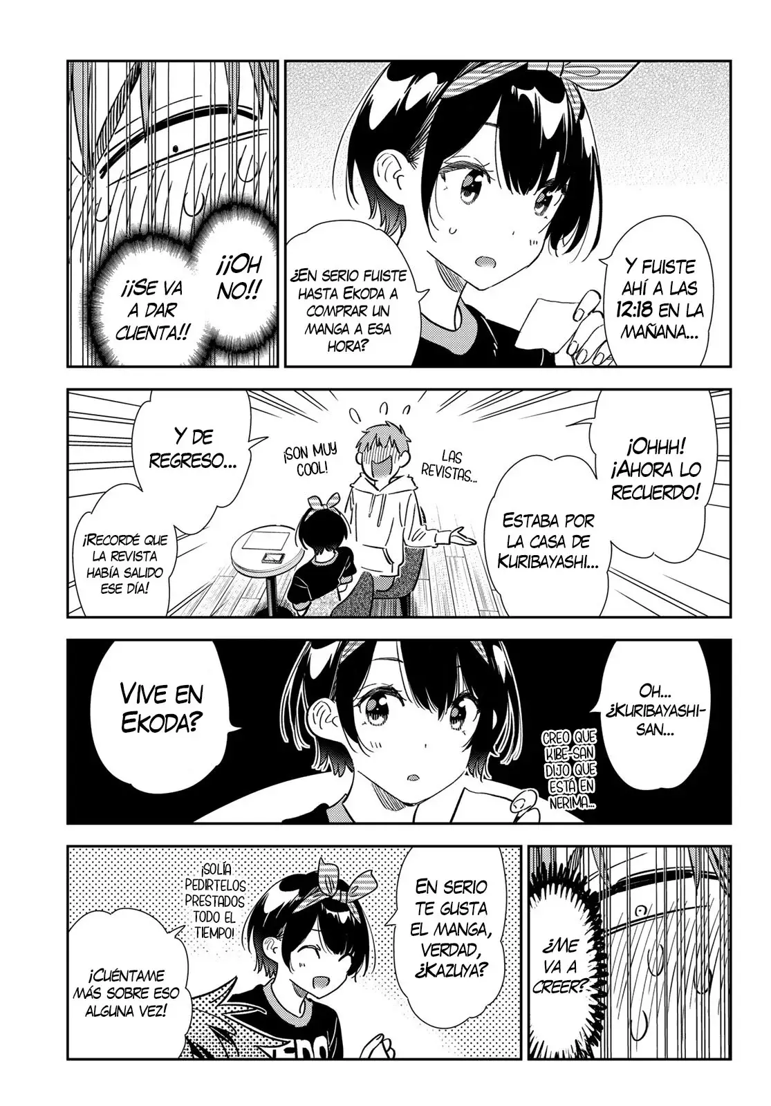 Kanojo, Okarishimasu capítulo 347 página 14
