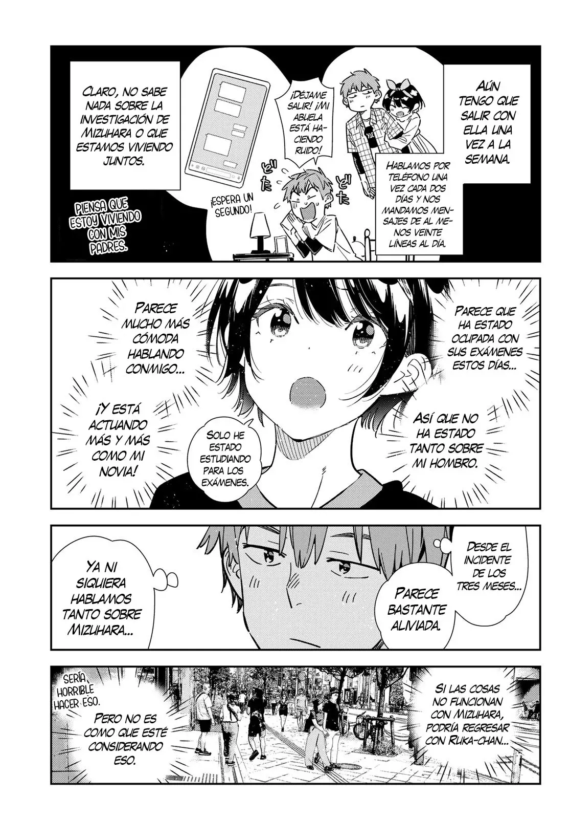 Kanojo, Okarishimasu capítulo 347 página 6