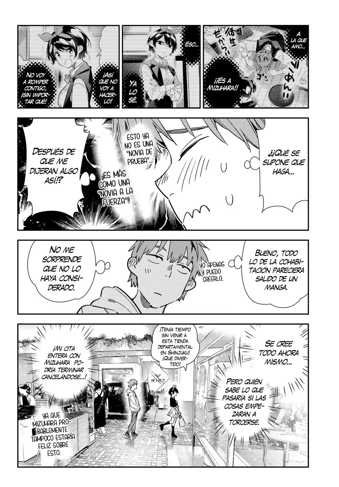 Kanojo, Okarishimasu capítulo 347 página 7