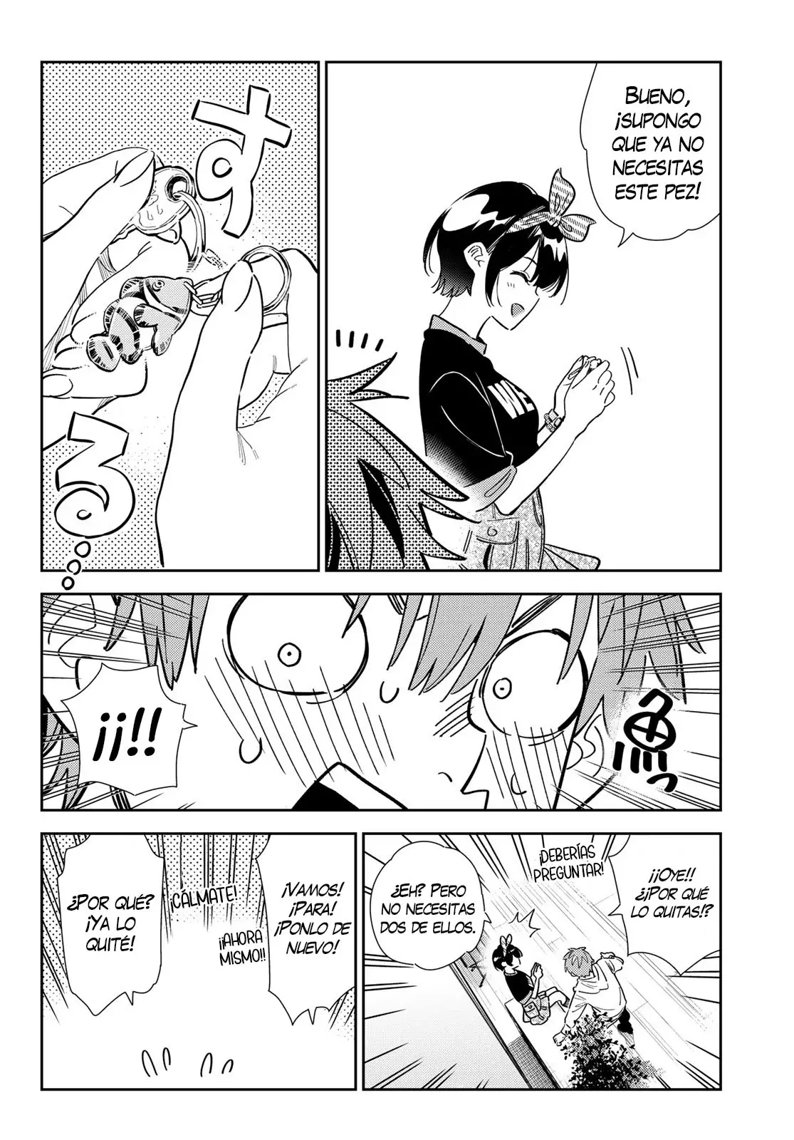Kanojo, Okarishimasu capítulo 348 página 13