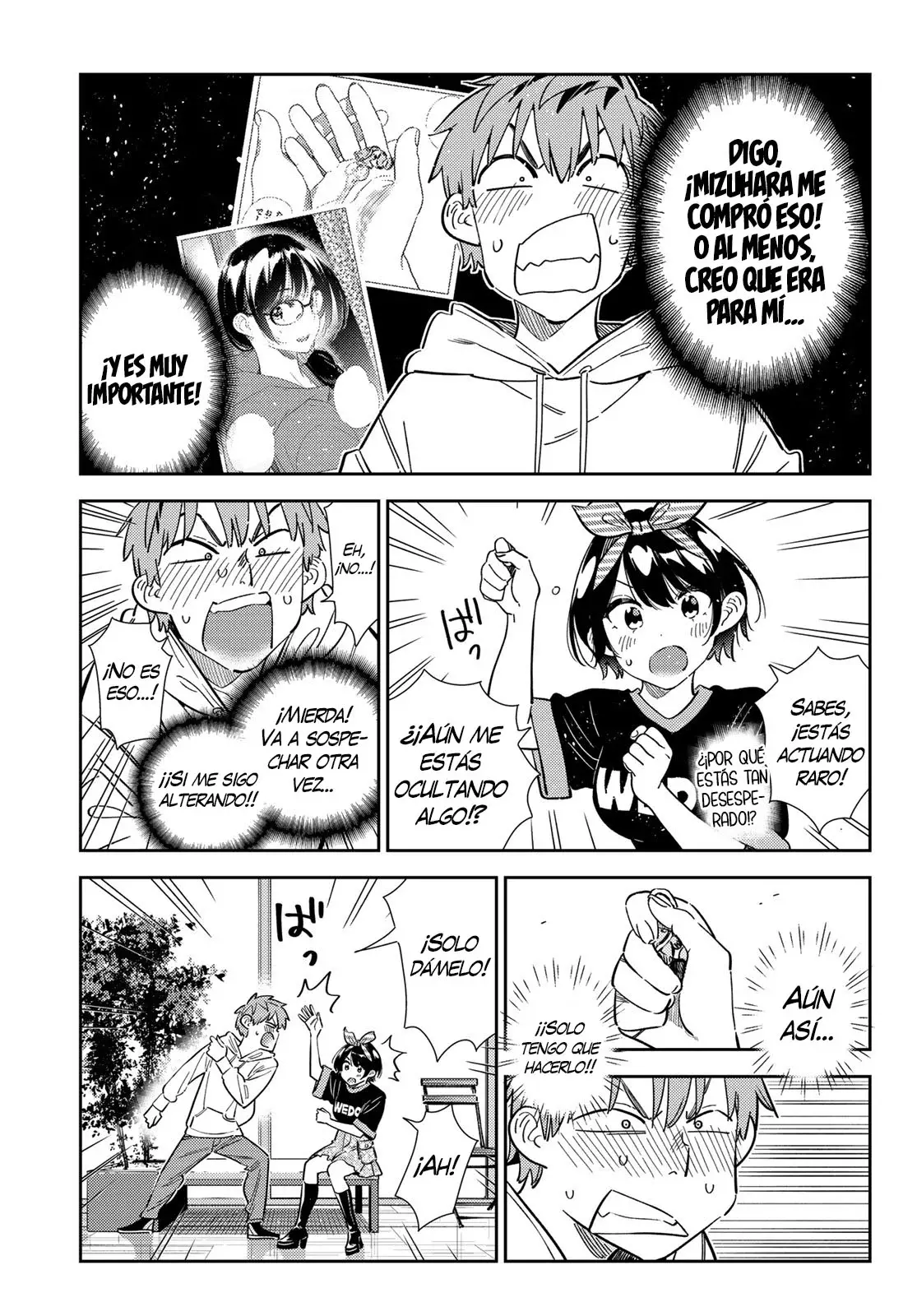Kanojo, Okarishimasu capítulo 348 página 14