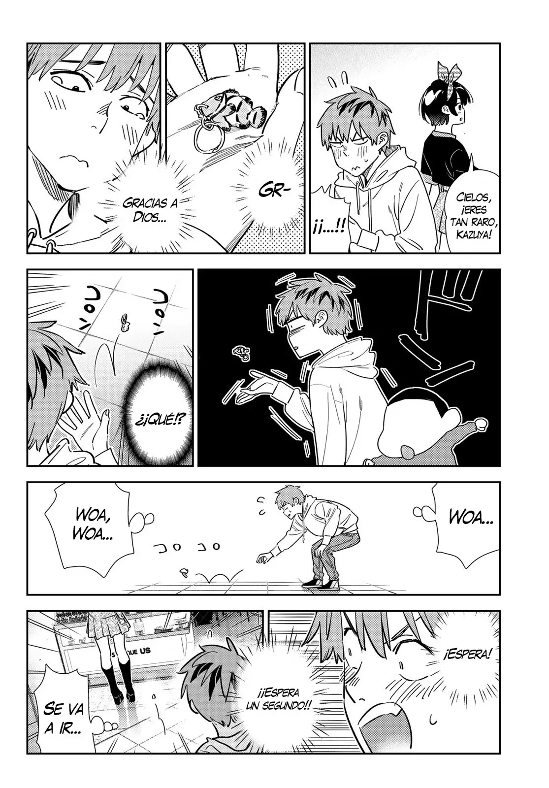 Kanojo, Okarishimasu capítulo 348 página 15