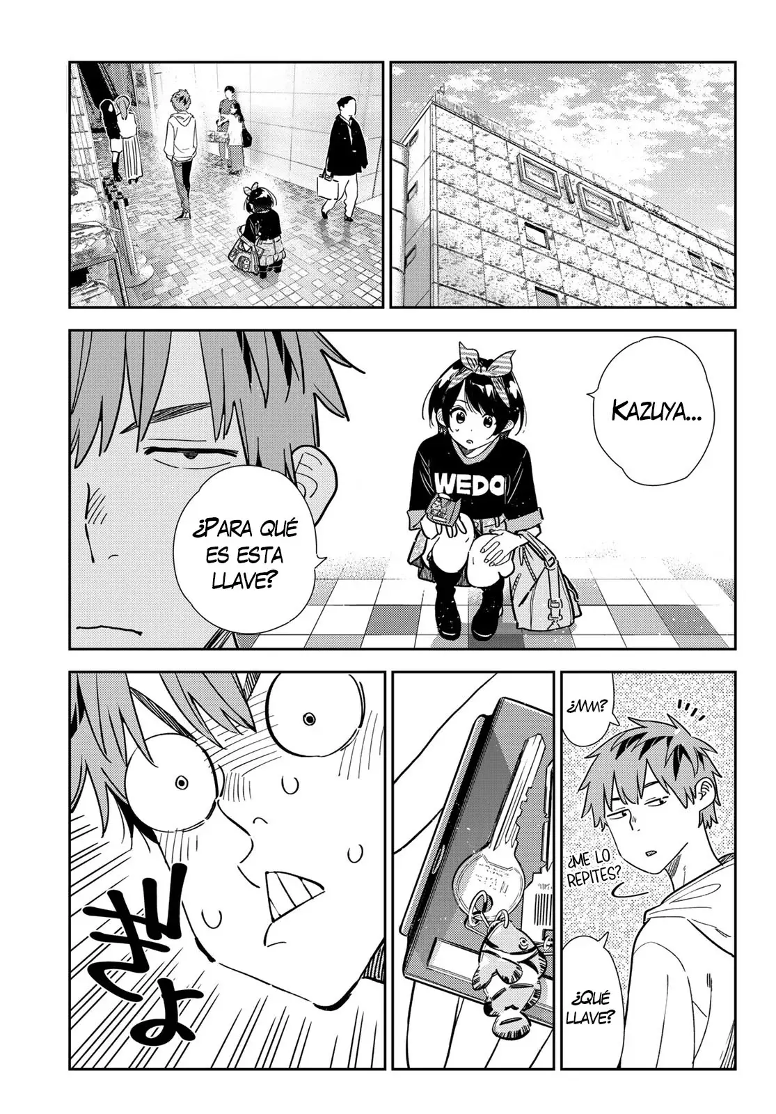 Kanojo, Okarishimasu capítulo 348 página 4
