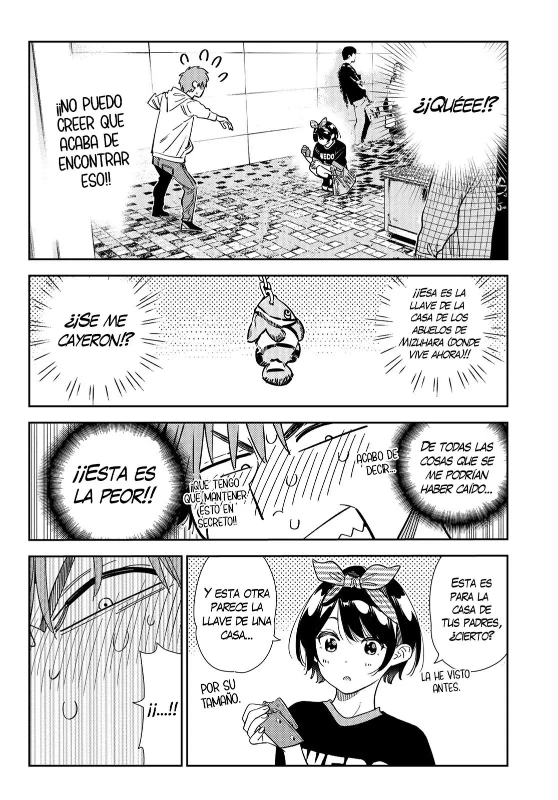 Kanojo, Okarishimasu capítulo 348 página 5
