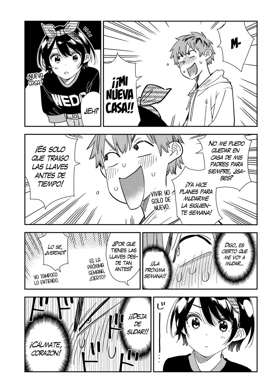 Kanojo, Okarishimasu capítulo 348 página 6