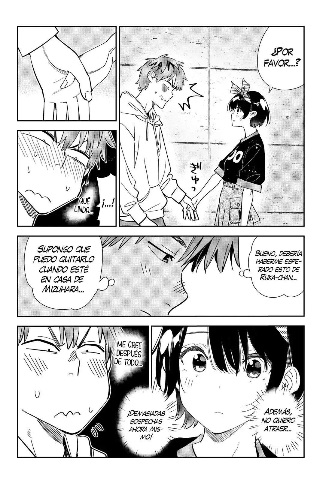 Kanojo, Okarishimasu capítulo 348 página 9