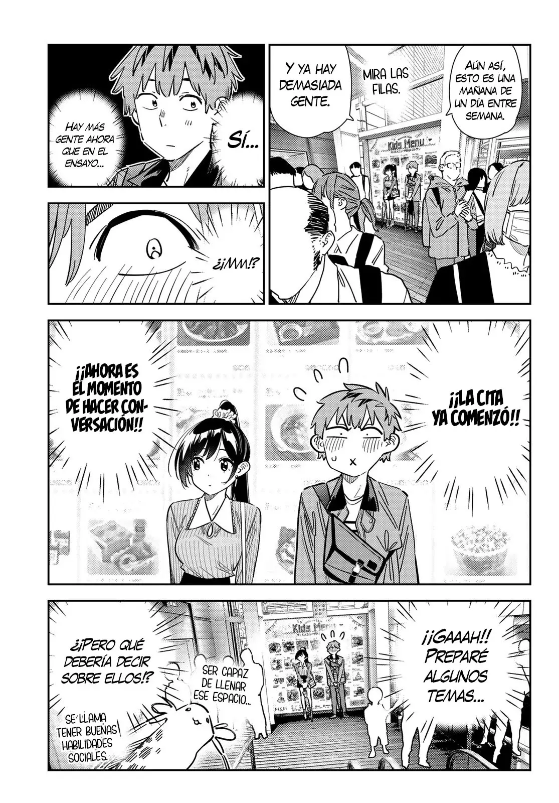 Kanojo, Okarishimasu capítulo 355 página 10