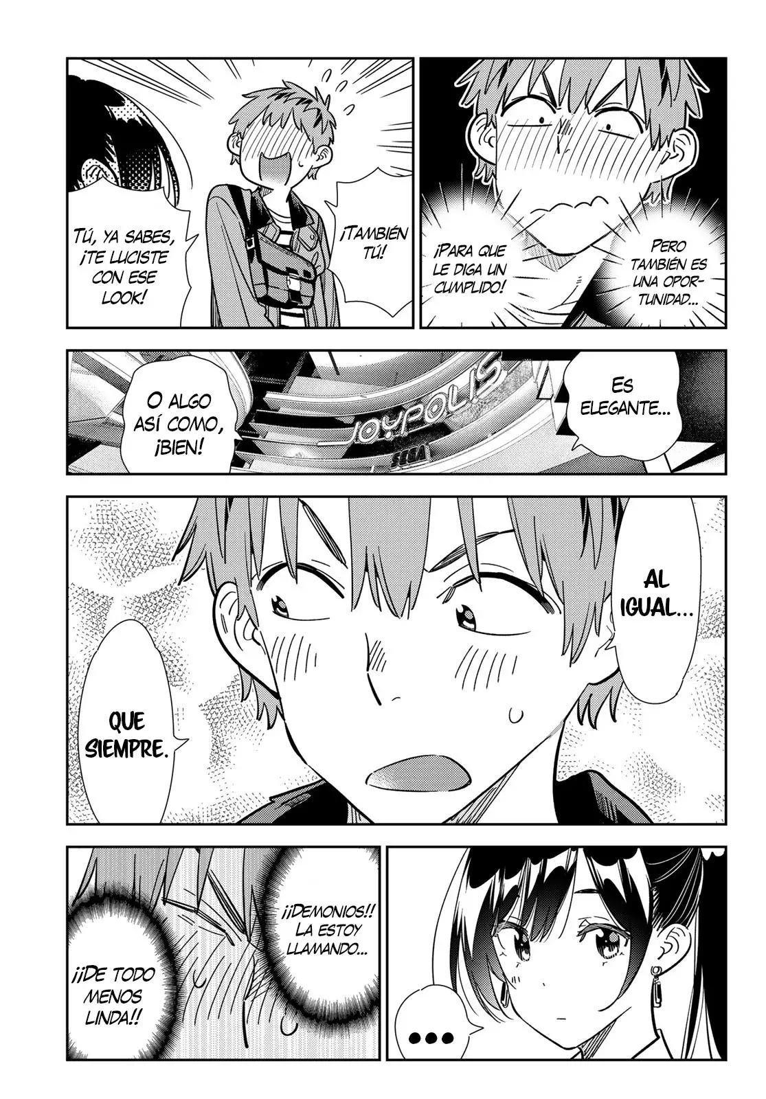 Kanojo, Okarishimasu capítulo 355 página 16