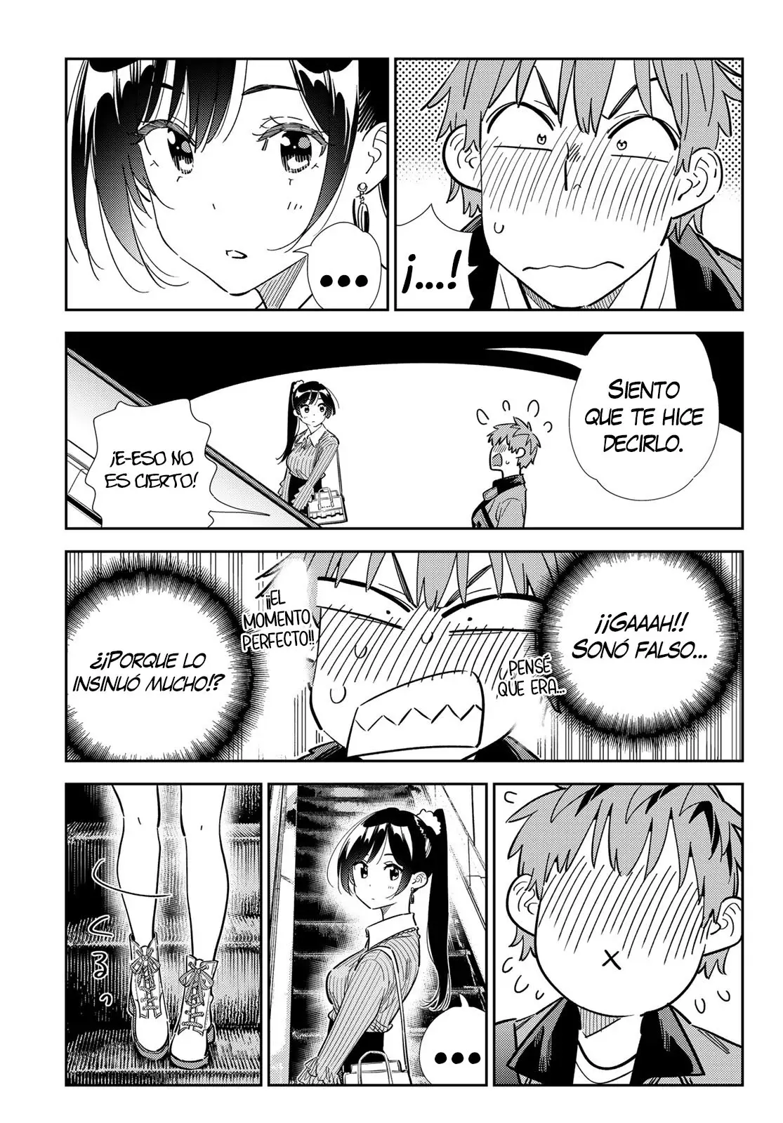 Kanojo, Okarishimasu capítulo 356 página 4
