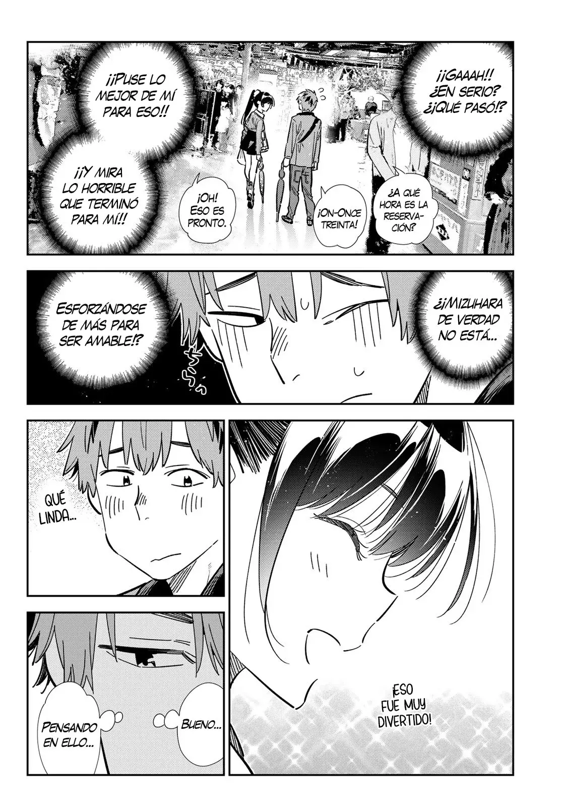 Kanojo, Okarishimasu capítulo 358 página 15