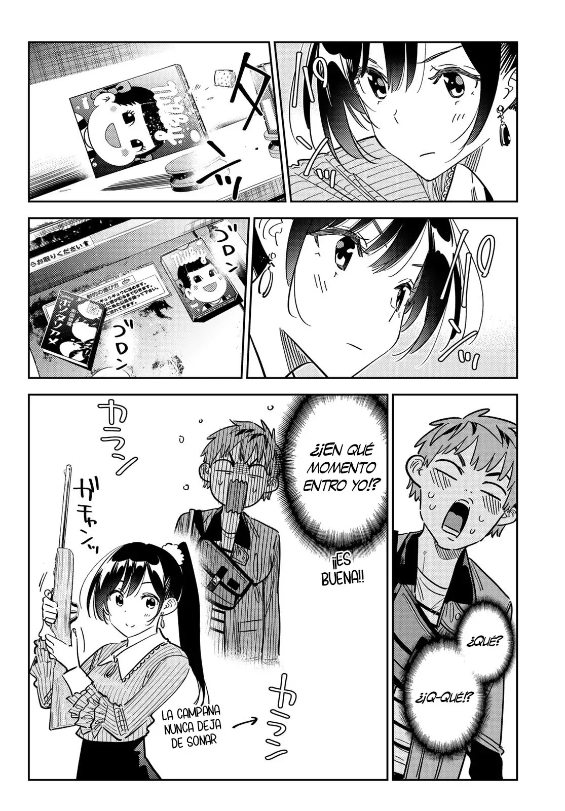 Kanojo, Okarishimasu capítulo 358 página 9