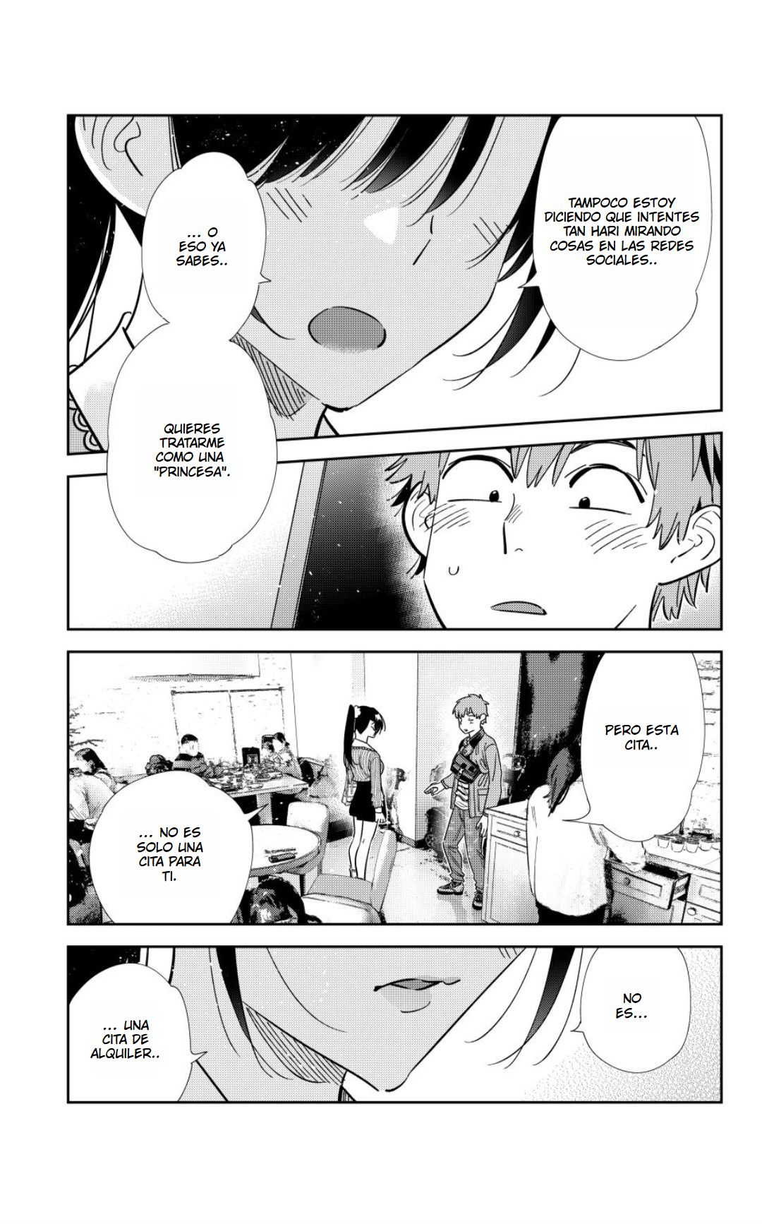 Kanojo, Okarishimasu capítulo 360 página 17