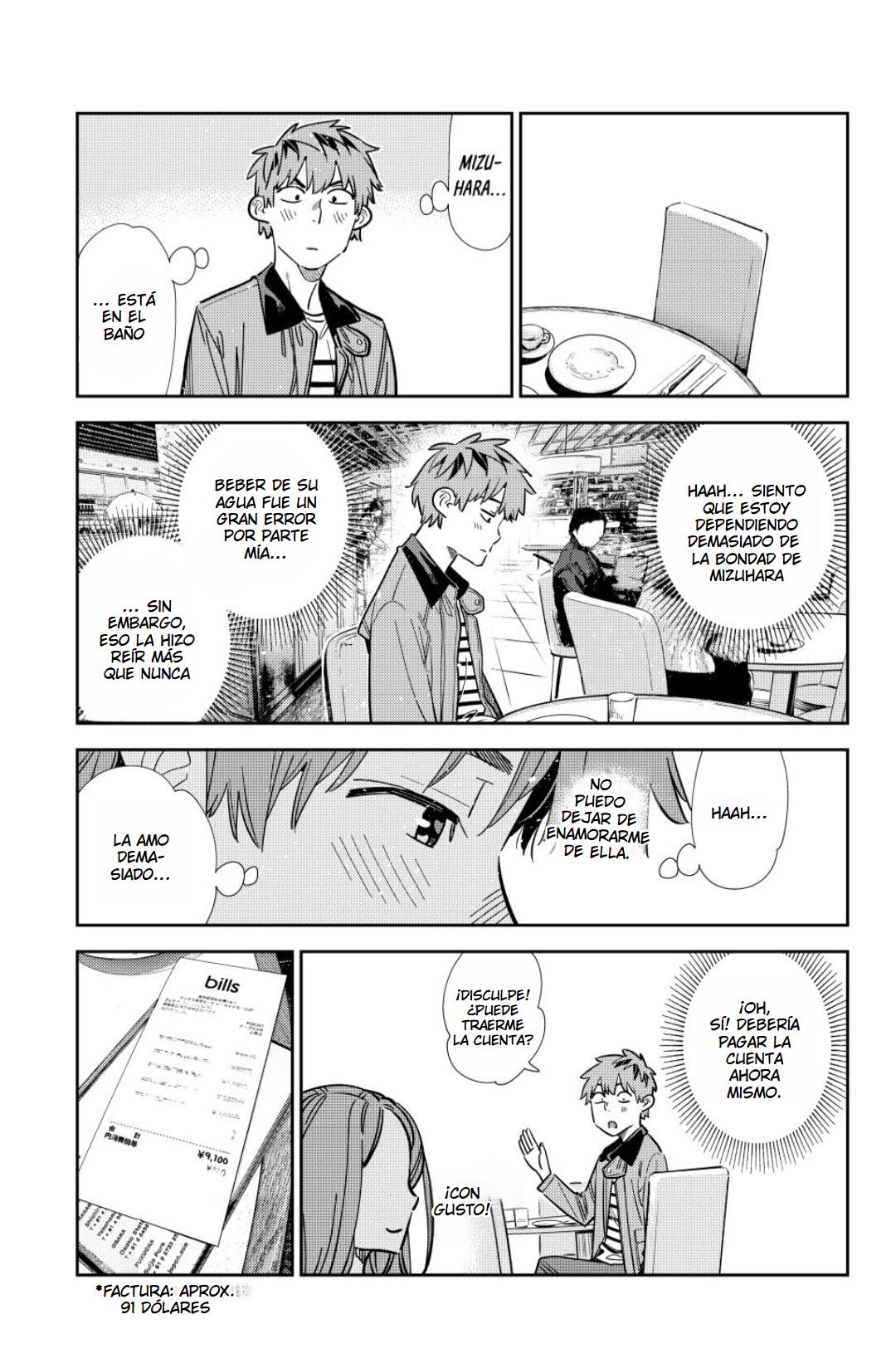 Kanojo, Okarishimasu capítulo 360 página 9