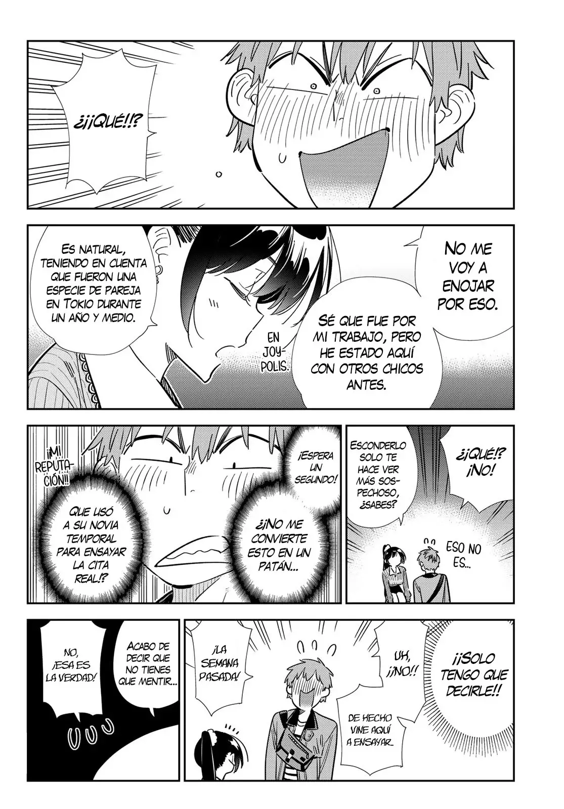 Kanojo, Okarishimasu capítulo 362 página 17