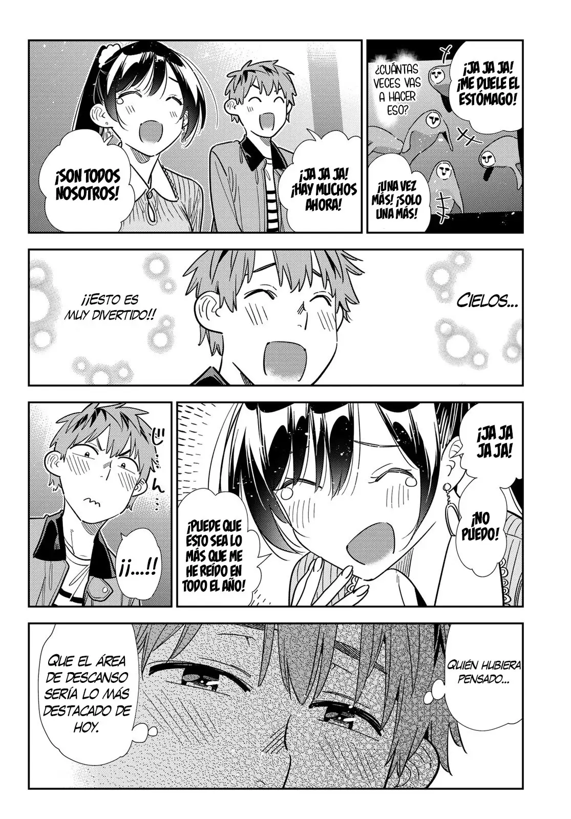Kanojo, Okarishimasu capítulo 366 página 15