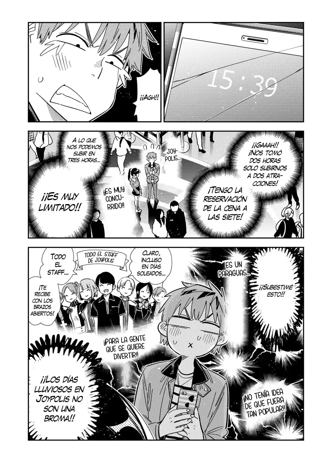 Kanojo, Okarishimasu capítulo 366 página 4