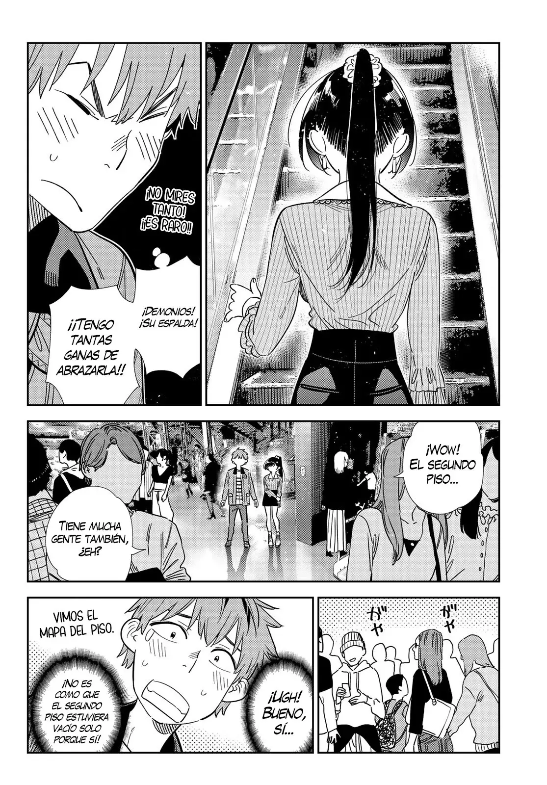 Kanojo, Okarishimasu capítulo 366 página 7