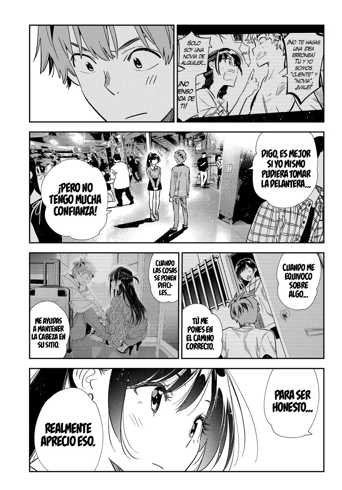 Kanojo, Okarishimasu capítulo 367 página 10