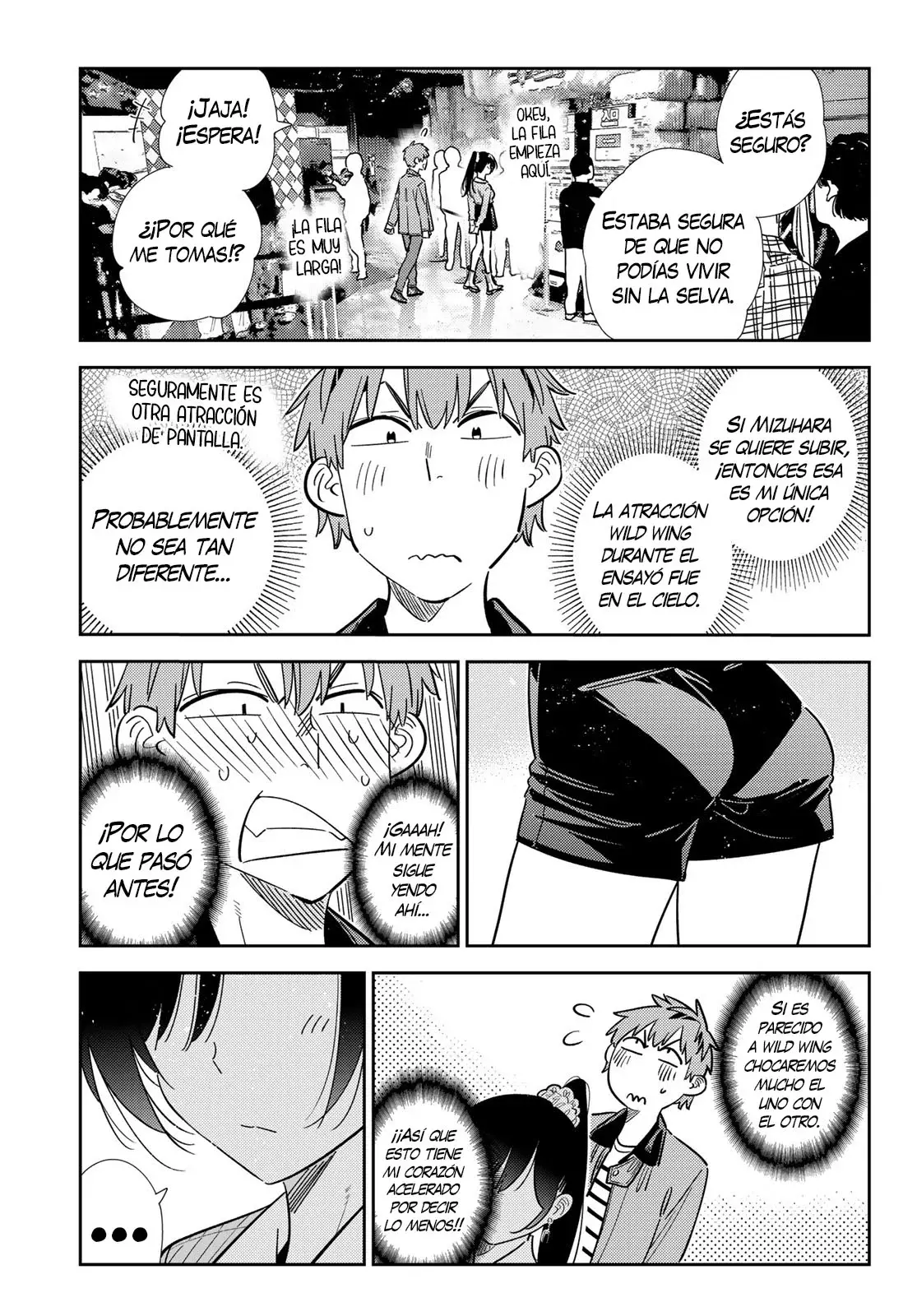 Kanojo, Okarishimasu capítulo 367 página 16