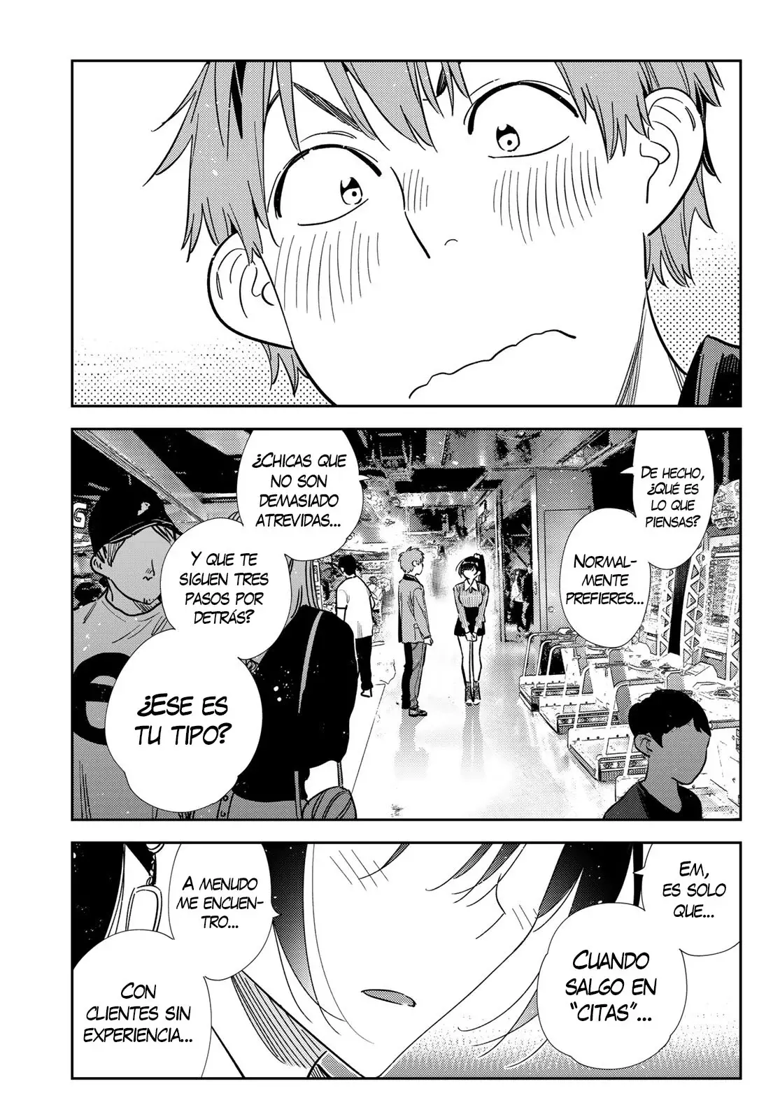 Kanojo, Okarishimasu capítulo 367 página 8