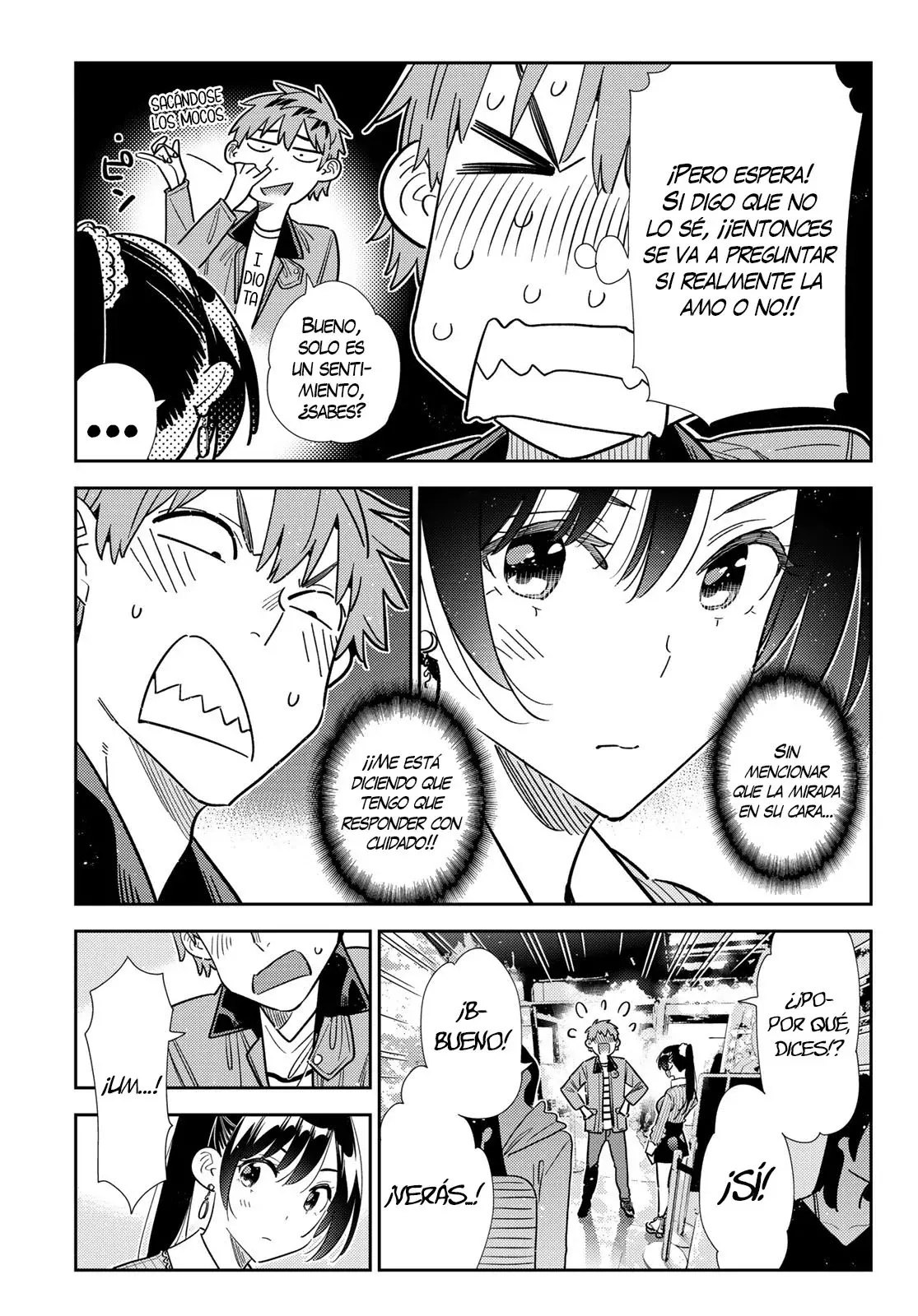 Kanojo, Okarishimasu capítulo 368 página 10