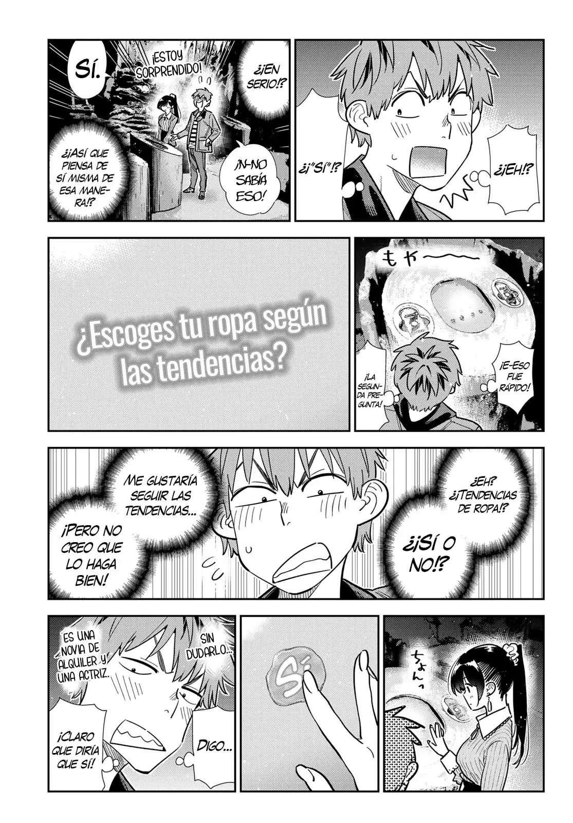Kanojo, Okarishimasu capítulo 372 página 14