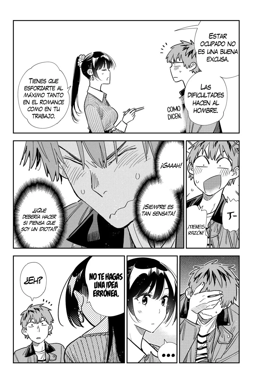 Kanojo, Okarishimasu capítulo 375 página 13