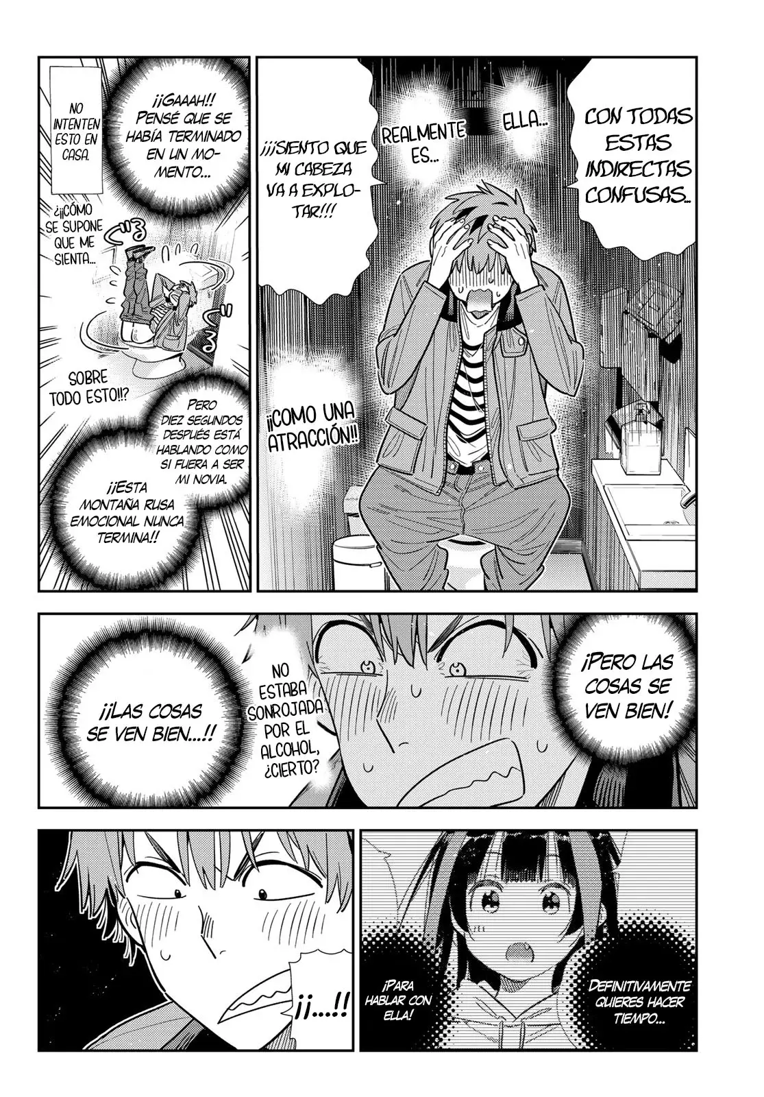 Kanojo, Okarishimasu capítulo 375 página 18