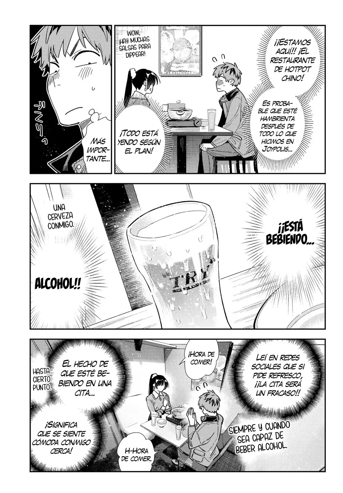 Kanojo, Okarishimasu capítulo 375 página 4