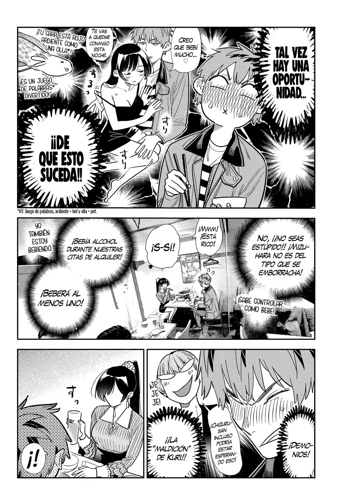Kanojo, Okarishimasu capítulo 375 página 5